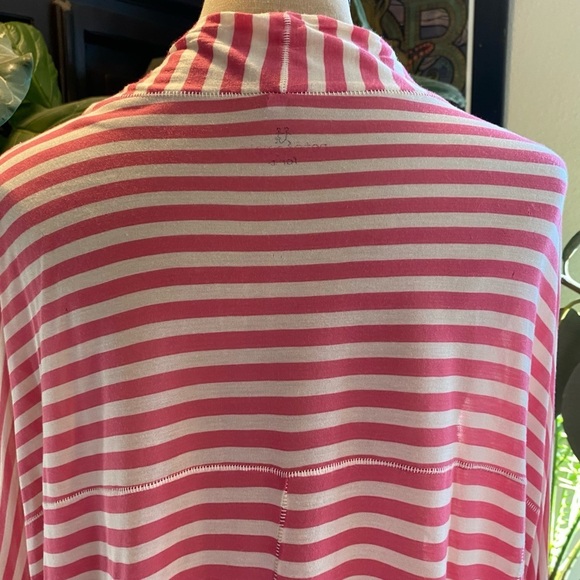 Pete & Greta by Johnny Was soft open front oversized dolman t-shirt cardigan - Picture 11 of 13